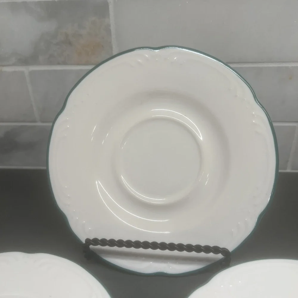 Set 6 Pfaltzgraff Winterberry Saucers 5.75